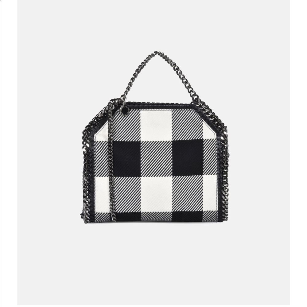 Stella McCartney’s Check Print Falabella Tote